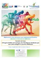 Incontro 6: Il Progetto ReHub ed il sostegno che l’Intelligenza Artificiale può dare nello sviluppo di percorsi riabilitativi